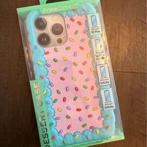 Dessert Case for iPhone 13 Pro Max - Pink and Blue ice cream cake style